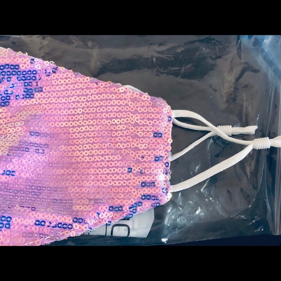 💎 Iridescent sequin face mask - Picture 5 of 7